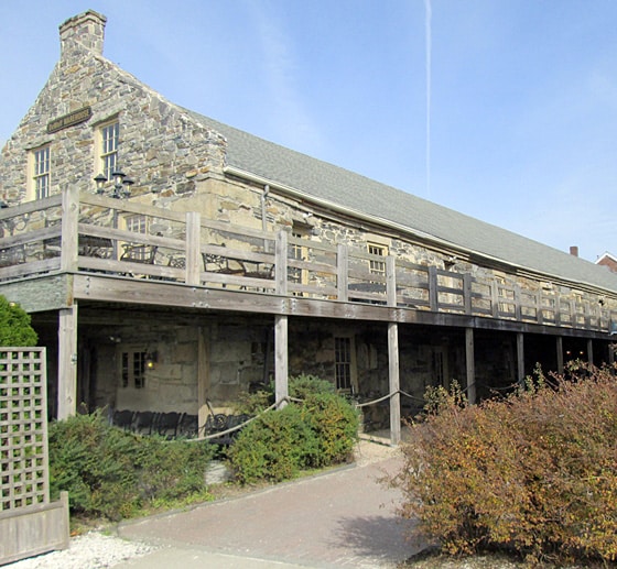 Historic DeWolf Tavern in Bristol, Rhode Island
