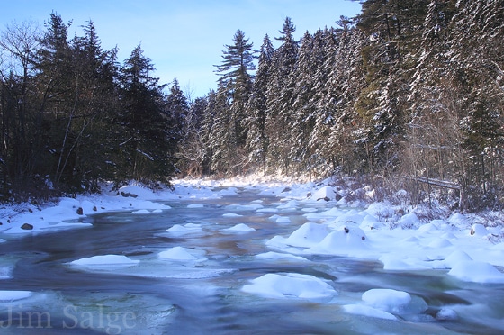 Snow on the Swift River