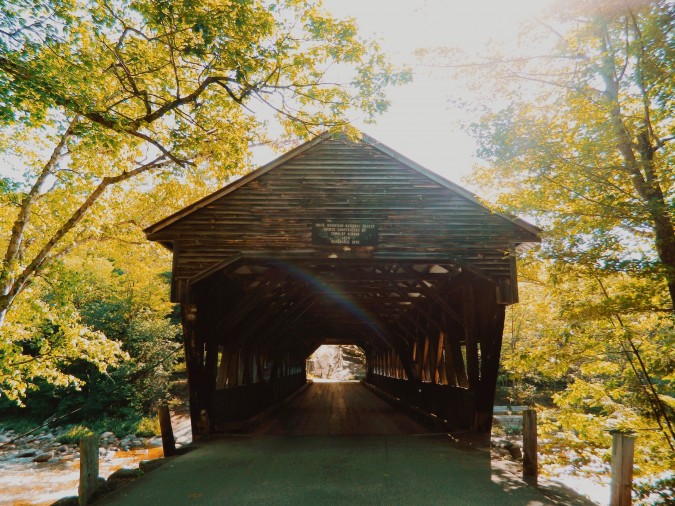 Albany Covered Bridge in Albany, New Hampshire