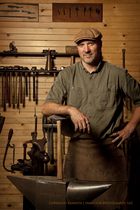 Steve-Ash-An-American-Blacksmith-by-Kenneth-J-Hamilton-Photography-LLC