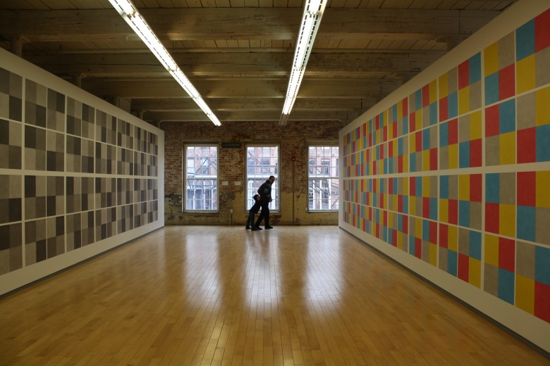 Mass MoCA is home to the world’s largest collection of wall drawings by Sol LeWitt.