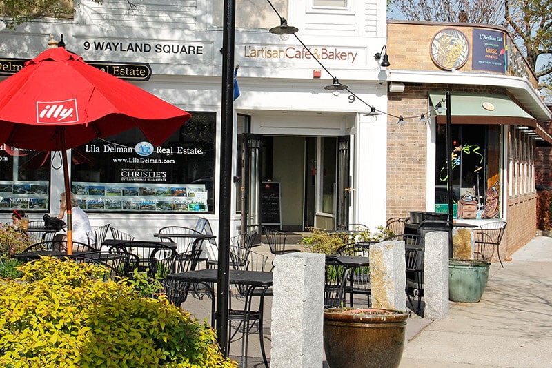 L'Artisan Cafe and Bakery in Wayland Square.