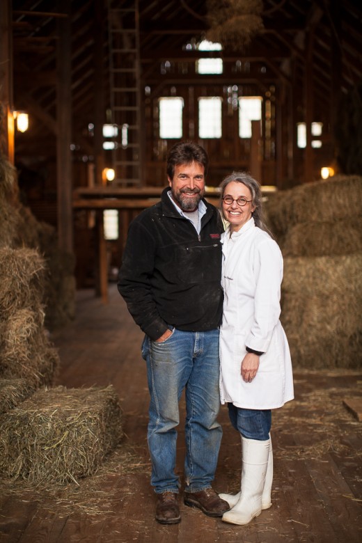 Owners Clint and Kimberly Thorn, chocolate makers.