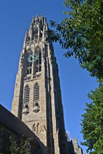 Harkness Tower at Yale University.