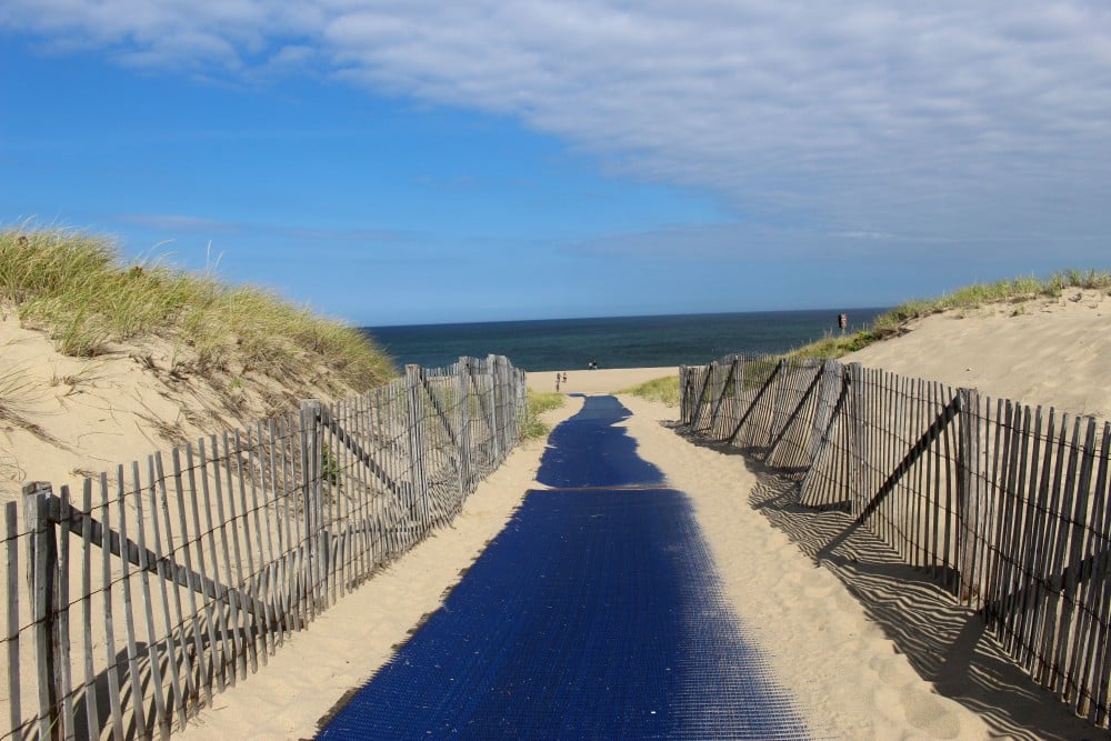 Provincetown, Massachusetts Race Point, to the beach