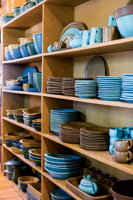  Turning out classic stoneware since 1948, Bennington Potters is a shopping mecca. 