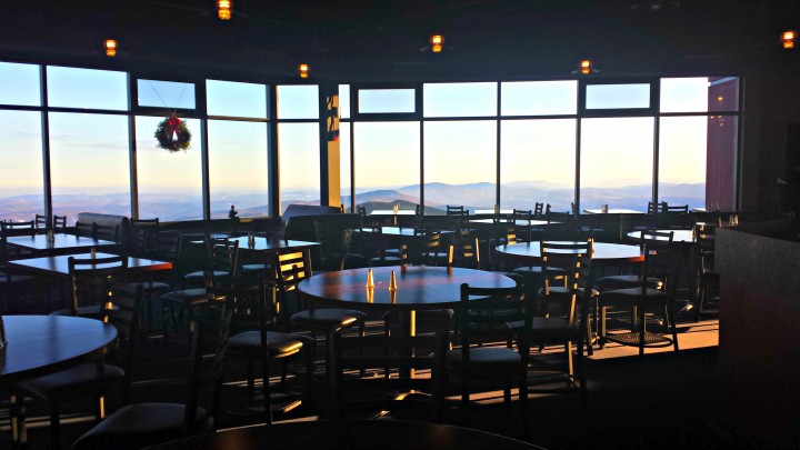 Sit at one of the 300 seats in the Killington Peak Lodge and enjoy the great views and food at 4,241 feet. 
