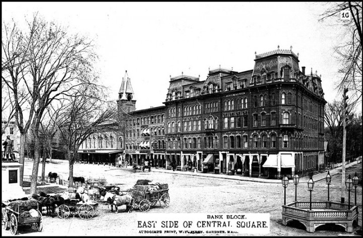 Bank Block, pre 1886.