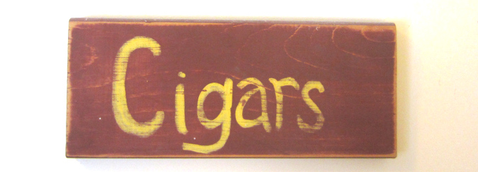 Cigars sign