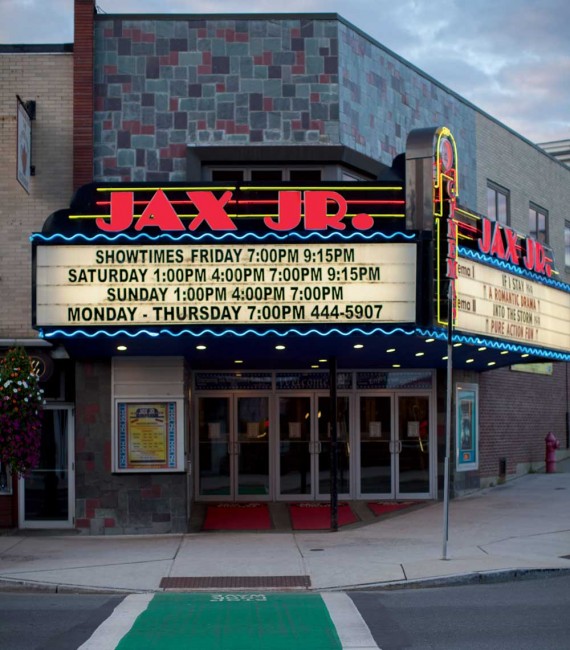 The Jax Jr. cinema opened in 1951 on the site of the old Premiere Theatre.