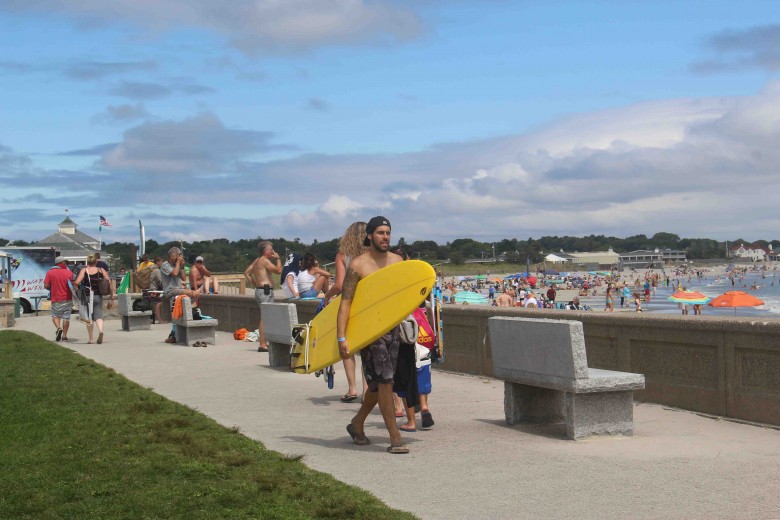 Town Beach in Narragansett, Rhode Island | 5 Favorite Rhode Island Beaches