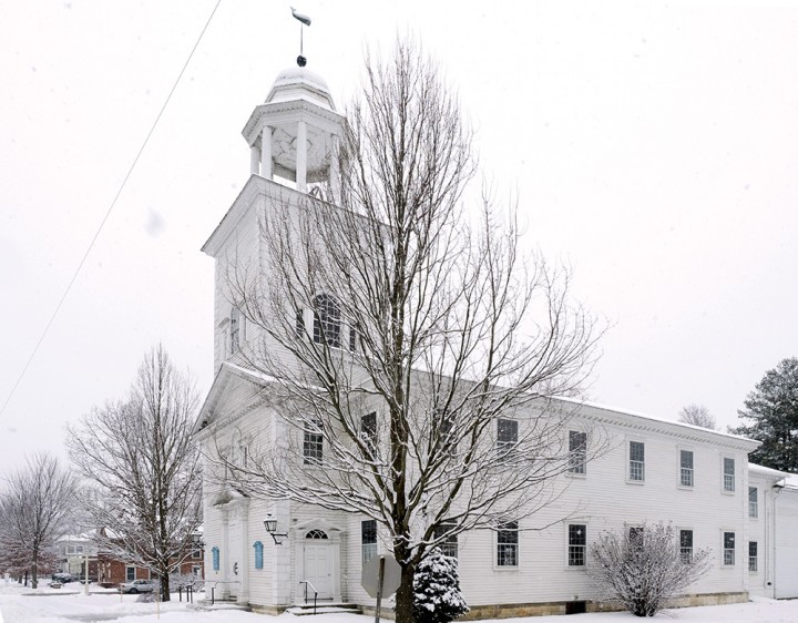 Salisbury’s Congregational Church, a meetinghouse built in 1800