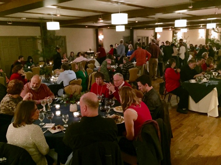 The Wassail Feast at the Woodstock Inn.