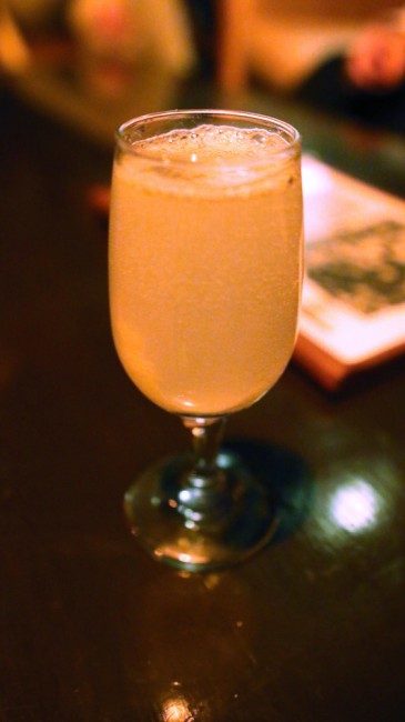 French 75 - Gin, Sugar, Lemon, Prosecco codex nashua speakeasy