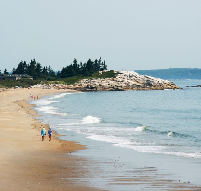 Reid State Park’s distracting beauty encompasses Atlantic views, large dunes, and miles of sand.