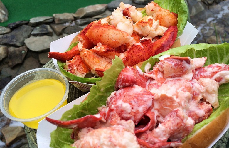 Arnold’s serves excellent versions of both hot and cold lobster rolls. 