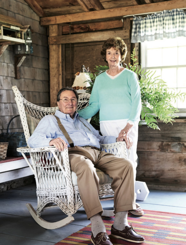 Robert and Mary Gallant, who are selling their Maine farm after more than 30 years.