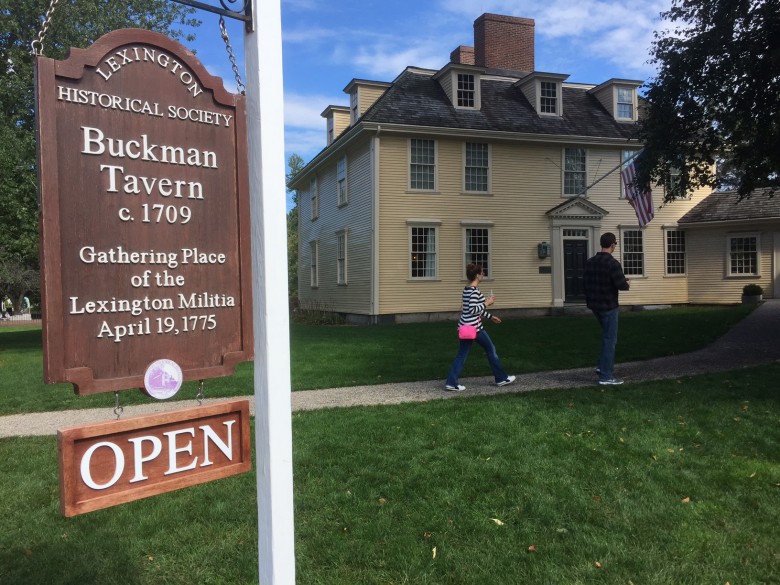 Guided tours are more than just about the foliage. The trips included historical stops, like Buckman Tavern in Lexington, Massachusetts, a National Historic Landmark that is associated with the American Revolution's first battle in 1775. 