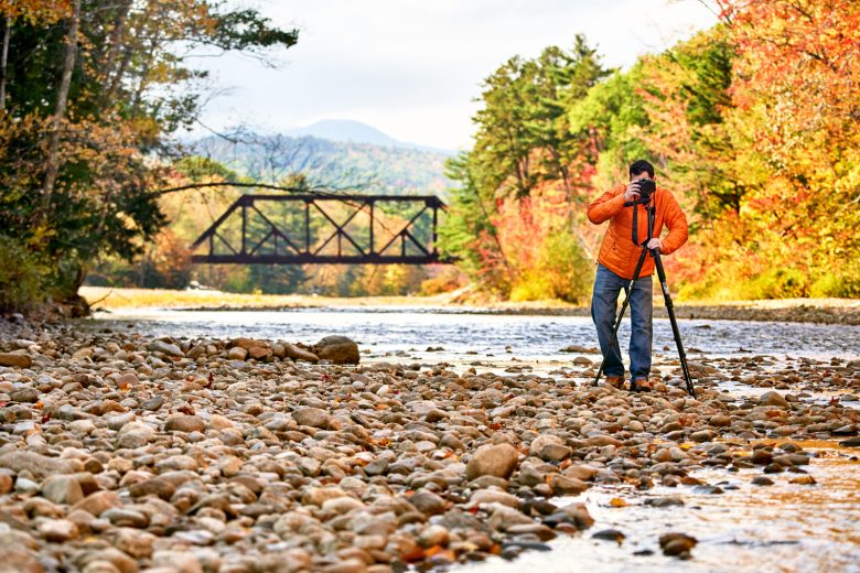 Jim Salge Photographing peak autumn colors