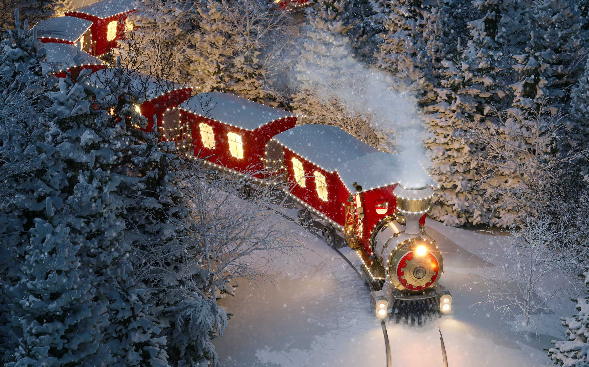 14 Merry New England Christmas Train Rides