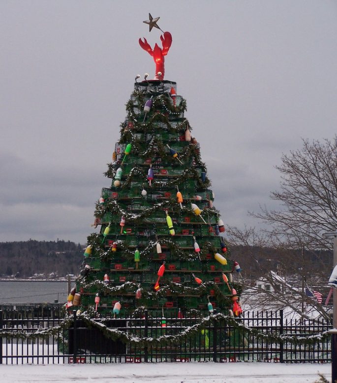 Rockland, ME | New England Lobster Trap Trees