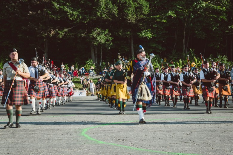 The New Hampshire Highland Games are held in Lincoln, New Hampshire, each September. 