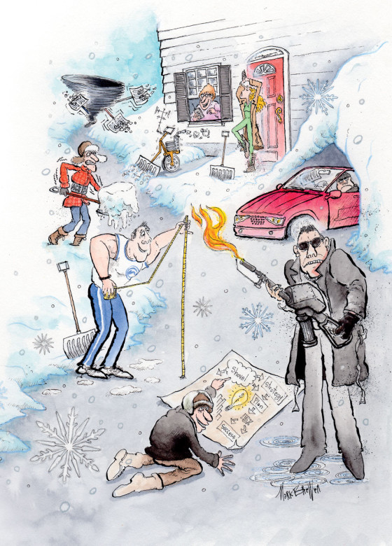 The Yankee Guide to Snow Shoveling | Only in New England