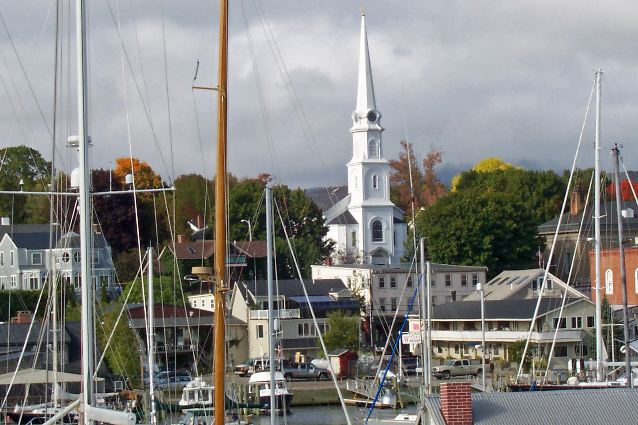 A Steeple Among The Masts (user submitted)