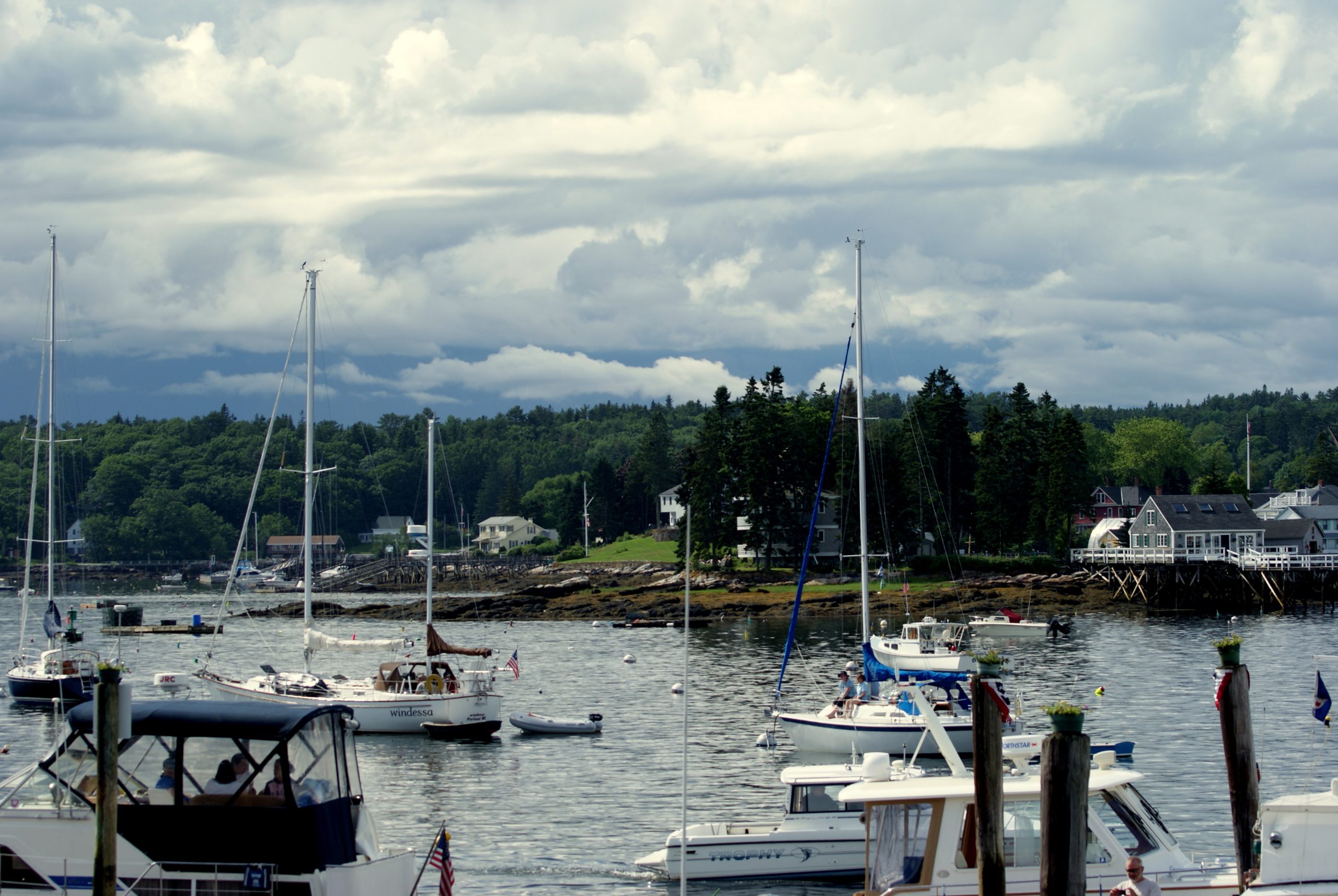 Storm Clouds Over The Harbor (user submitted)
