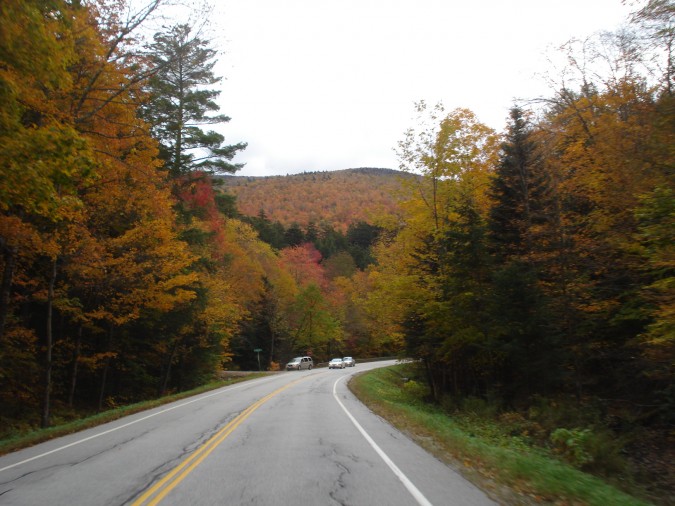 Route 100 in Vermont.