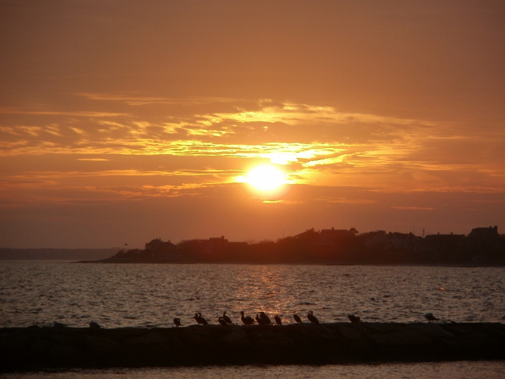 Hyannis ,ma Harbor At Sunset (user submitted)