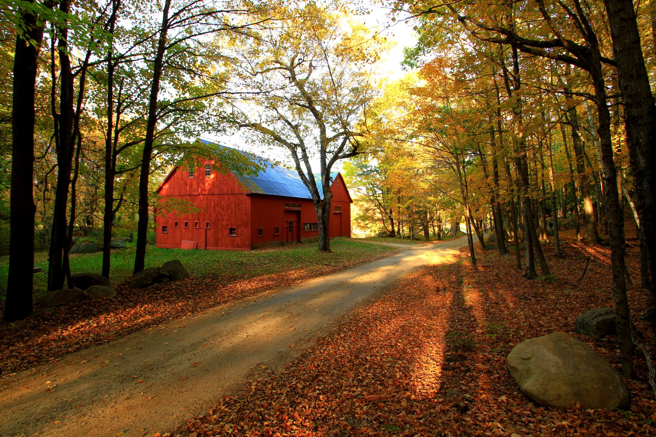 Old Red Barn In Harrisville, New Hampshire (user submitted)