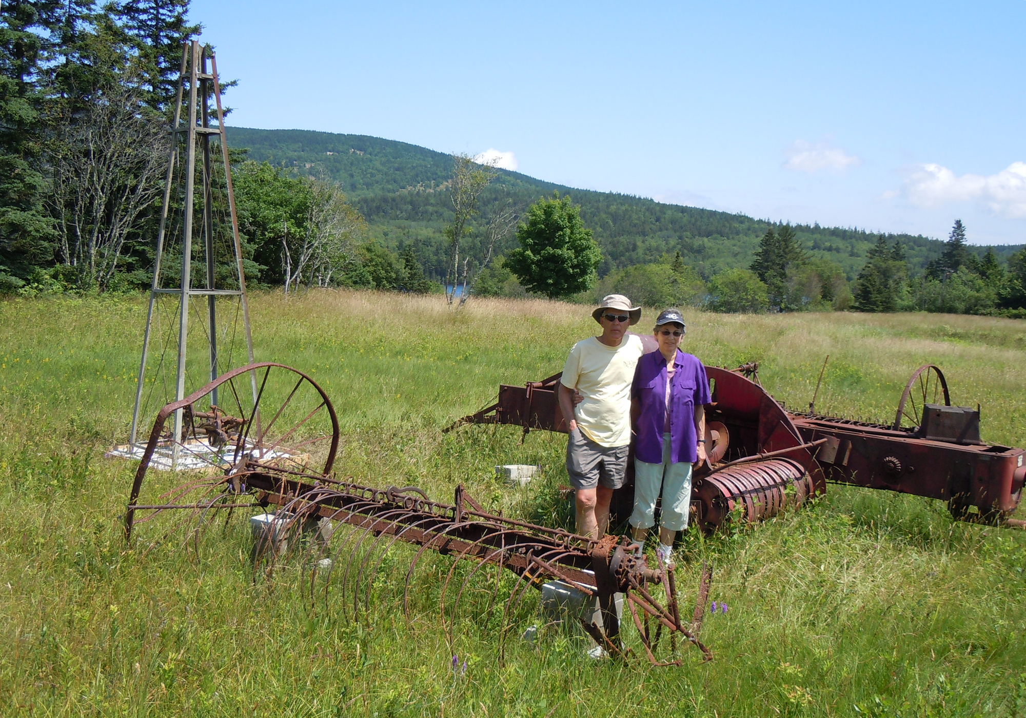 Display Of Old Farm Equipment (user submitted)