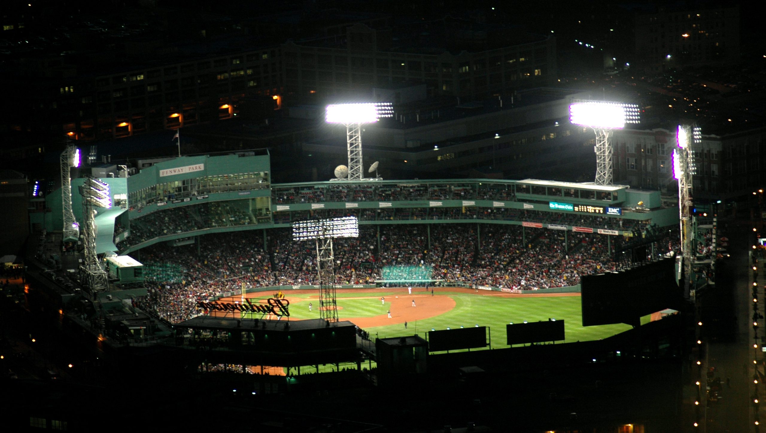 Fenway from the Top of the Hub (user submitted)