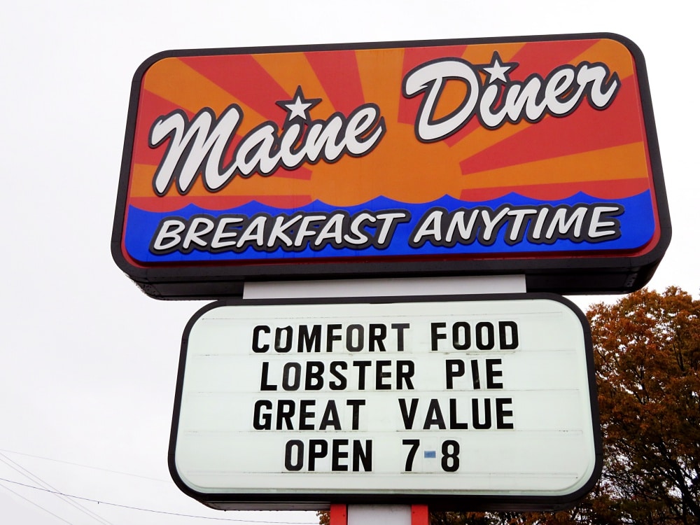 Maine Diner in Wells, Maine