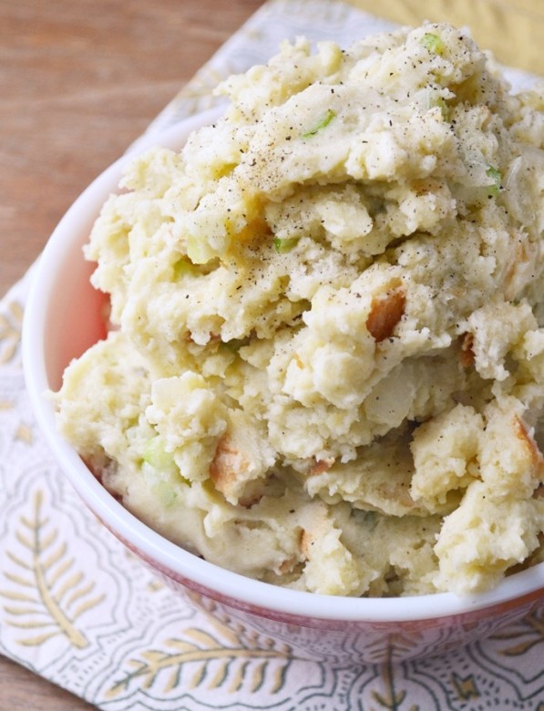 Fluffy and delicious, it's Potato Lover's Stuffing!