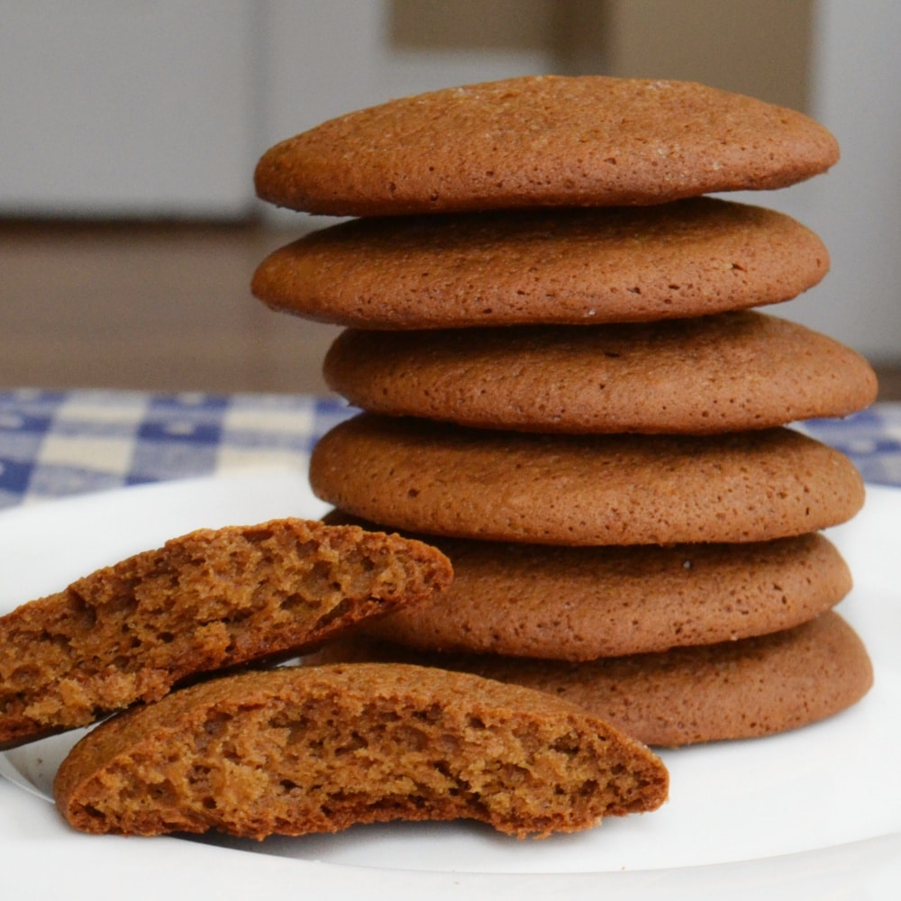 Sister Minnie's Soft Ginger Molasses Cookies