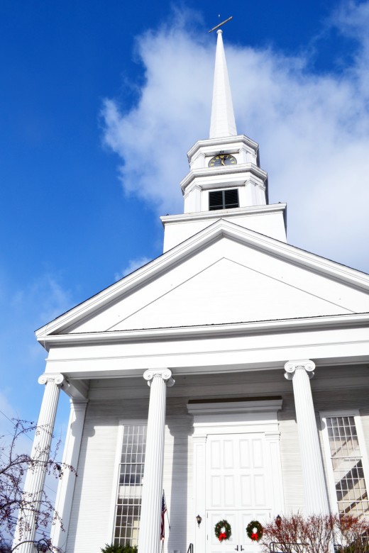 The Stowe Community Church has to be one of the most photographed churches in New England. 