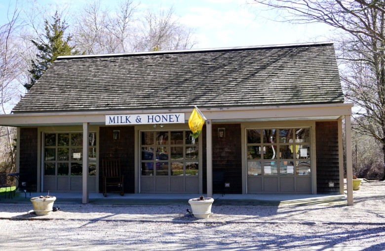 Milk & Honey Bazaar in Tiverton, RI, is a great spot to pick up a heavenly assortment of cheeses and other gourmet food items. 